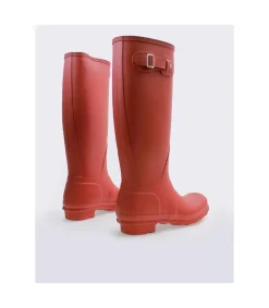 Bota Agua Hunter Original Tall Military Red