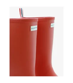 Bota Agua Hunter Original Play Tall Logo Red
