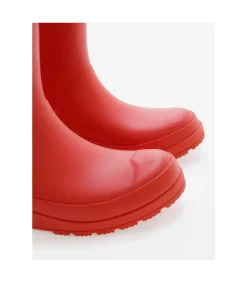 Bota Agua Hunter Original Play Tall Logo Red