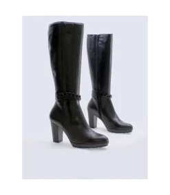 Bota Alta 5477 Negro