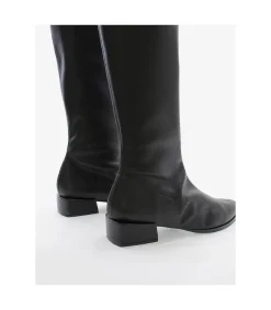 Bota Alta Licra Negro