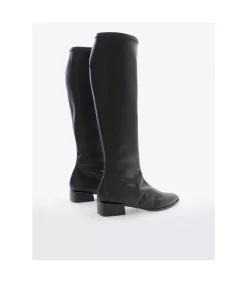 Bota Alta Licra Negro