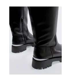 Bota Alta Oveja Negra Venice H2264 Negro