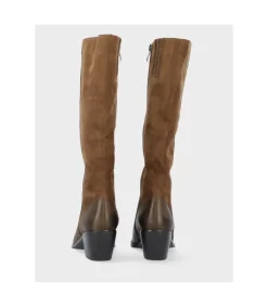 Bota Azarey 462G682 Verde-Marron