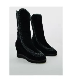 *Bota Mou Negro Piel