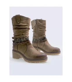 Bota Mustang 50003 Taupe
