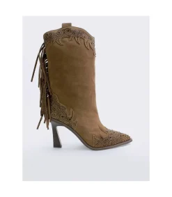 Bota Tacón Alma En Pena I22171 Crosta Camel