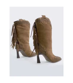 Bota Tacón Alma En Pena I22171 Crosta Camel