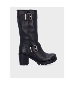 Bota Tacón Ette 3823 Pum Negro