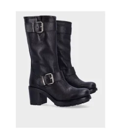Bota Tacón Ette 3823 Pum Negro