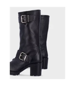 Bota Tacón Ette 3823 Pum Negro