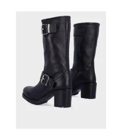 Bota Tacón Ette 3823 Pum Negro