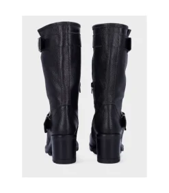Bota Tacón Ette 3823 Pum Negro