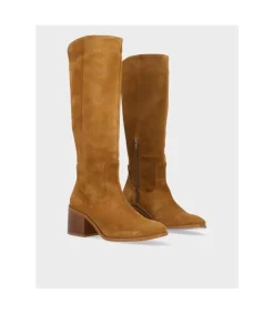 Bota Tacón Popa Micaela Muscade