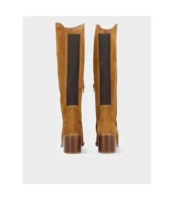 Bota Tacón Popa Micaela Muscade