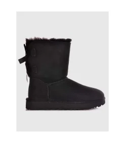 *Bota Ugg Bailey Bow Ii Negro Serraje