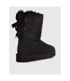*Bota Ugg Bailey Bow Ii Negro Serraje