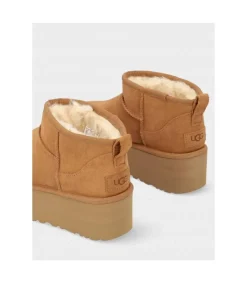 Bota Ugg Classic Classic Ultra Mini Platform 1135092 Chesnut