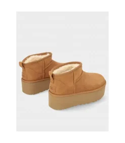 Bota Ugg Classic Classic Ultra Mini Platform 1135092 Chesnut