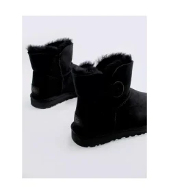 Bota Ugg Mini Bailey Button Ii 1016422 Black