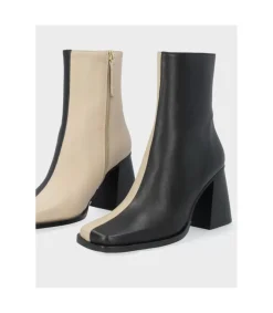 Botin Alohas S00013 South Bicolor Stone Beige And Black