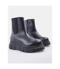 Botin Chelsea Oveja Negra Prada Negro