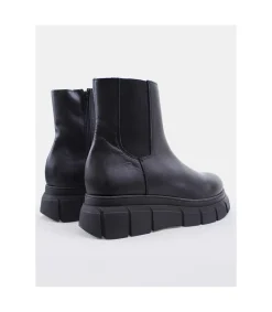 Botin Chelsea Oveja Negra Prada Negro