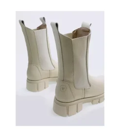 Botin Chelsea Oveja Negra More Drakula Beig Claro