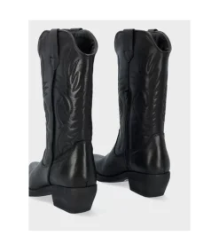 Botin Cowboy Zeta Negro