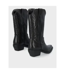 Botin Cowboy Zeta Negro