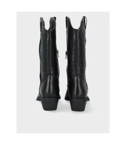 Botin Cowboy Zeta Negro