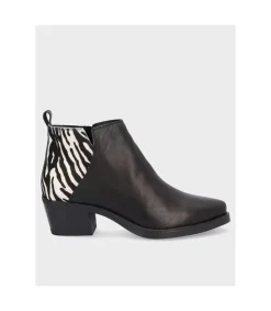 Botin Cowboy Lola 5147P Negro-Zebra