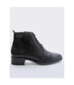 Botin Lucky Steps Lechuza 1872 Crust Negro