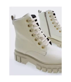 Botin Militar Pitillos 1652 Crema