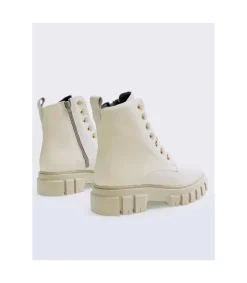 Botin Militar Pitillos 1652 Crema