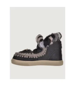 *Botin Mou Gris Piel