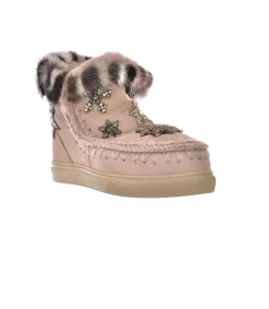 Botin Mou Rosa Piel