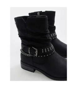 Botin Mustang 51892 C52074 Negro
