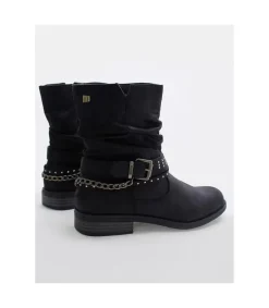 Botin Mustang 51892 C52074 Negro