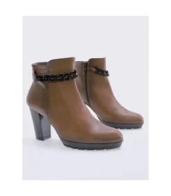 Botin Tacón 5478 Cuero