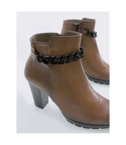 Botin Tacón 5478 Cuero