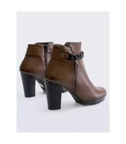Botin Tacón 5478 Cuero