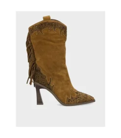 Botin Tacón Alma En Pena I23253 Camel