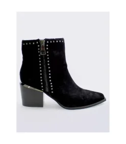 Botin Tacón Alma En Pena I22235 Crosta Black