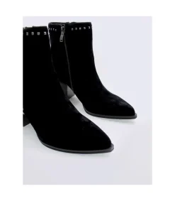 Botin Tacón Alma En Pena I22235 Crosta Black