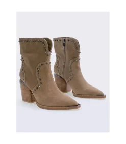 Botin Tacón Alma En Pena I22253 Crosta Vison