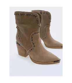 Botin Tacón Alma En Pena I22253 Crosta Vison