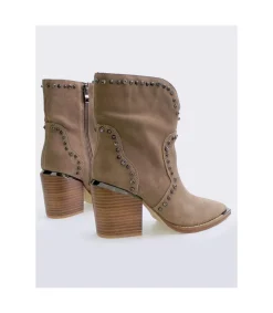 Botin Tacón Alma En Pena I22253 Crosta Vison
