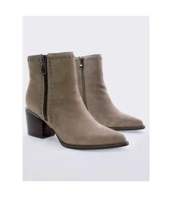 Botin Tacón Alma En Pena I22235 Crosta Vison