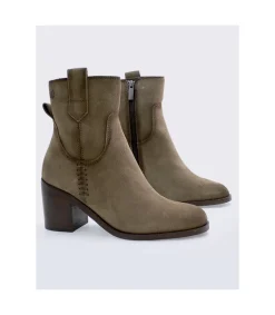 Botin Tacón Carmela 160344 Taupe